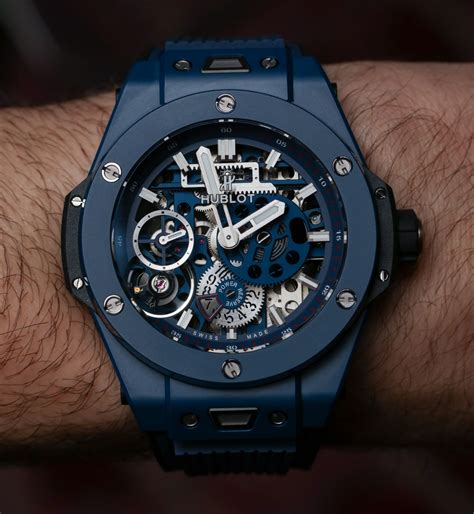 hublot blue ceramic big bang